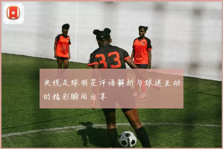 央视足球明星评语解析与球迷互动的精彩瞬间分享